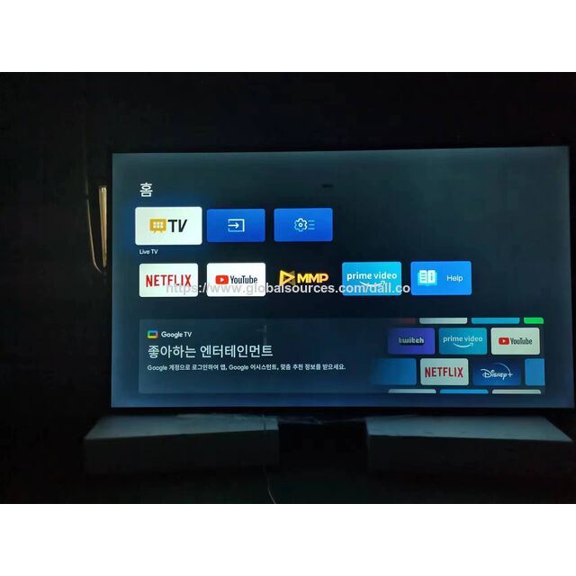 سعر المصنع تلفزيون UHD مقاس 60 بوصة مع مساعد جوجل، DTMB DVB-T2 S2 ISDB-T ATSC مخصص، شهادات CE FCC إلخ. يمكن استخدامه كشاشة كبيرة