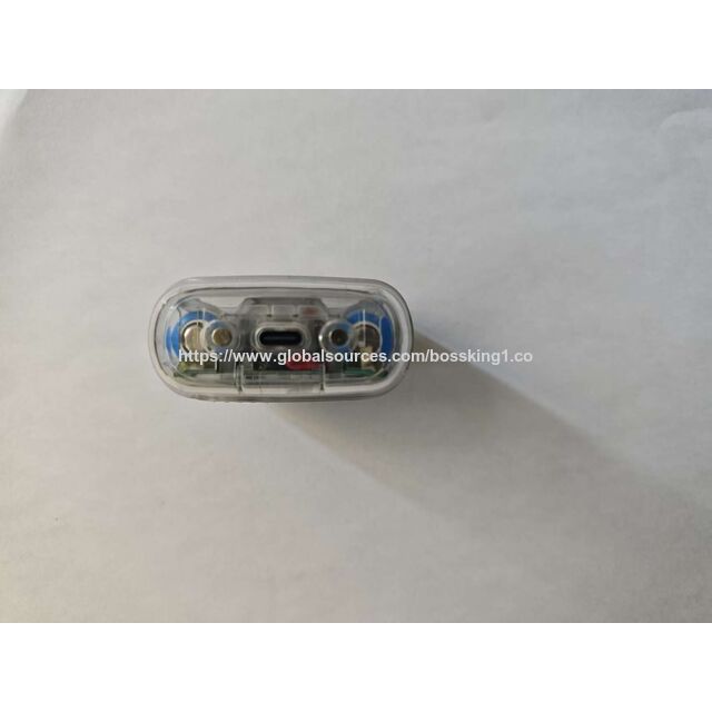 Rasoir électrique transparent très demandé, rasoir numérique silencieux, petit et portable pour la maison, ultra propre