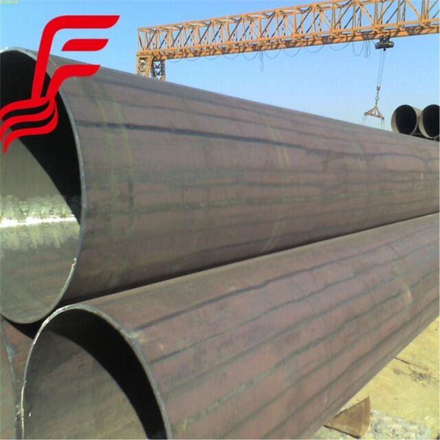 ASTM A53 Sch40 ERW Tubos de Acero al Carbono Redondos Galvanizados por Inmersión en Caliente Q345 DN150 de 8m de Longitud