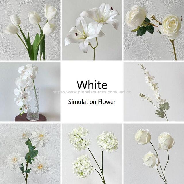 Flores de simulação rosa de alta qualidade para decoração de casamento: Arranjos florais para corredores, tetos, arcos de boas-vindas de hotéis e fileiras de chão.