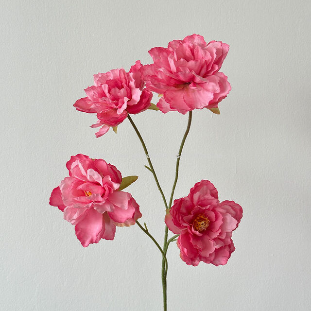 Flores de simulação rosa de alta qualidade para decoração de casamento: Arranjos florais para corredores, tetos, arcos de boas-vindas de hotéis e fileiras de chão.