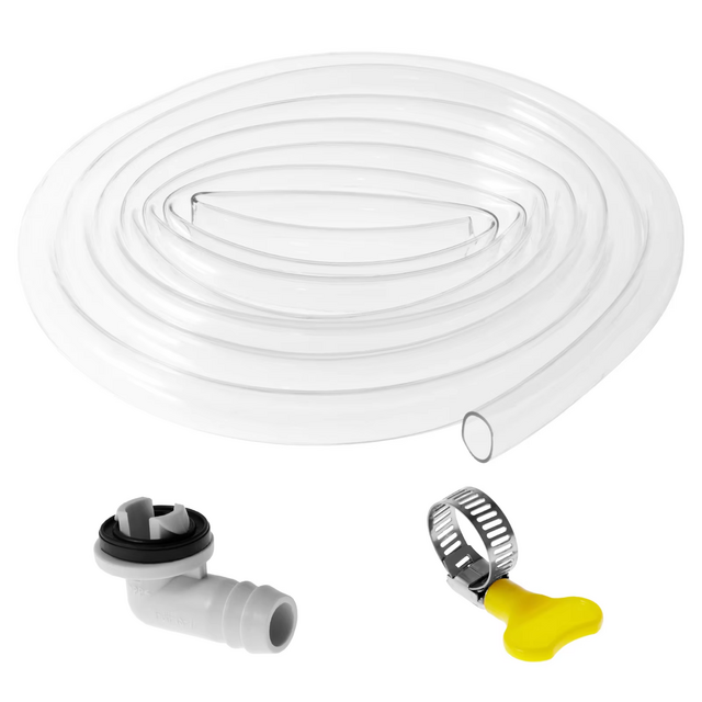 Kit de mangueira de drenagem de ar condicionado portátil à prova de vazamentos, peças de ar condicionado, substituição de tubo de drenagem de ar condicionado