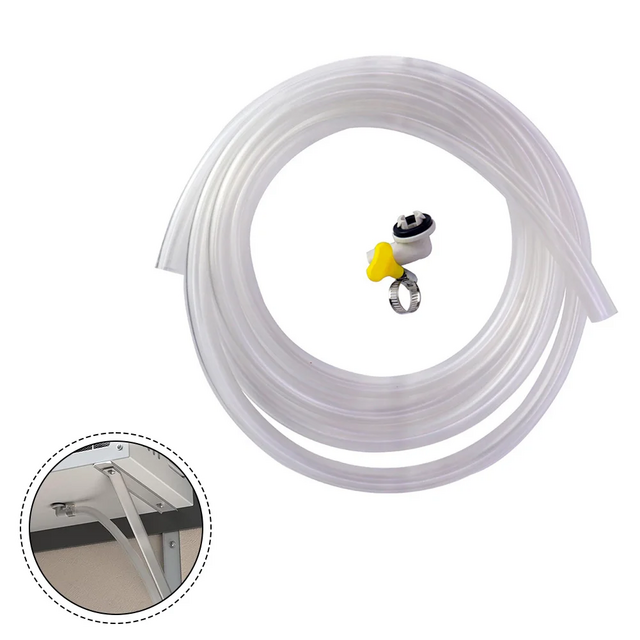 Kit de mangueira de drenagem de ar condicionado portátil à prova de vazamentos, peças de ar condicionado, substituição de tubo de drenagem de ar condicionado