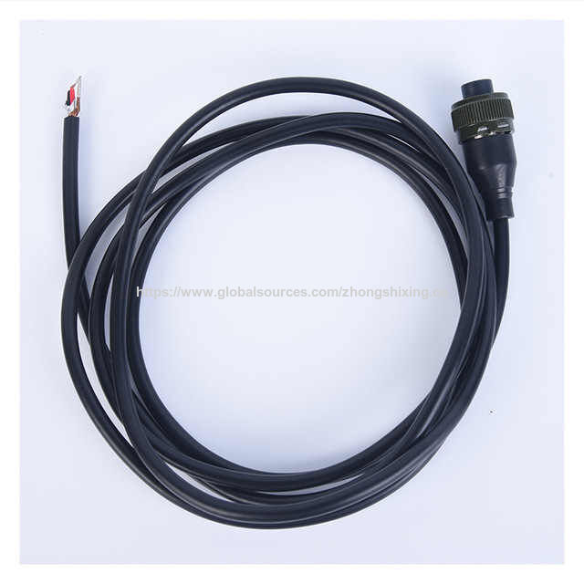 Conector circular de alta calidad MS306-10-2PNL, conector hembra, cable con cadena de plástico de inyección, conector recto