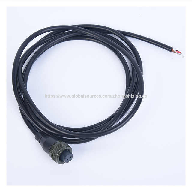 Conector circular de alta calidad MS306-10-2PNL, conector hembra, cable con cadena de plástico de inyección, conector recto