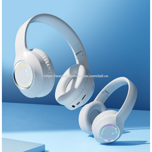 Auriculares inalámbricos plegables con cancelación de ruido BT5.3, precio de fábrica, para móvil/PC, batería de 80 horas