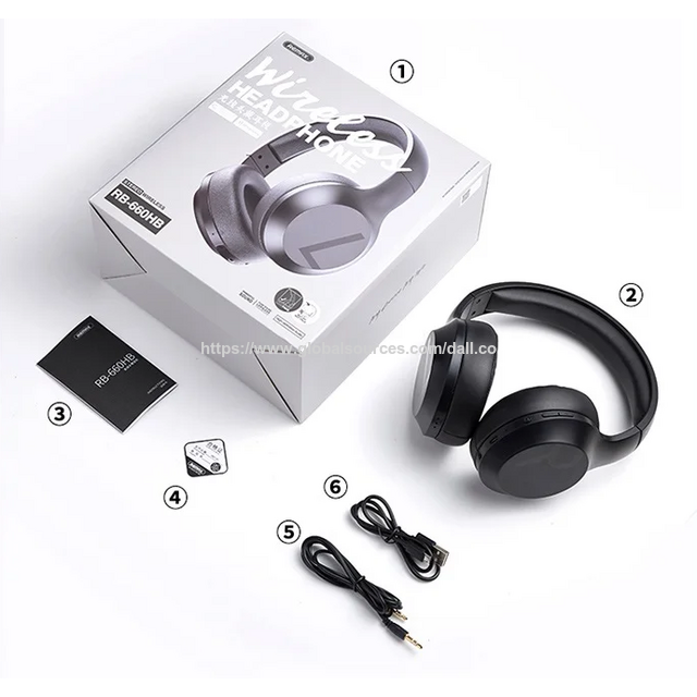 Auriculares inalámbricos plegables con cancelación de ruido BT5.3, precio de fábrica, para móvil/PC, batería de 80 horas