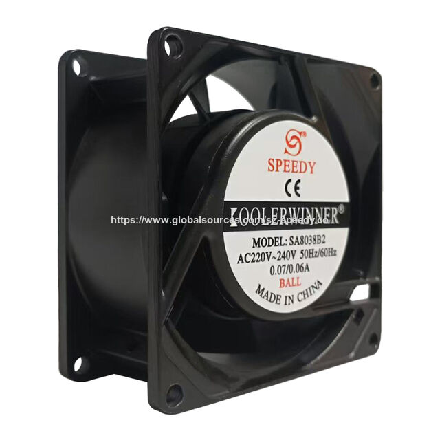 Schneller, hochwertiger, leistungsstarker, bürstenloser 110V AC 8038 Lüfter für elektronische Geräte
