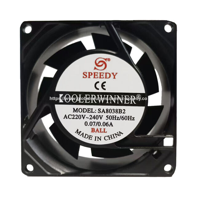 Schneller, hochwertiger, leistungsstarker, bürstenloser 110V AC 8038 Lüfter für elektronische Geräte