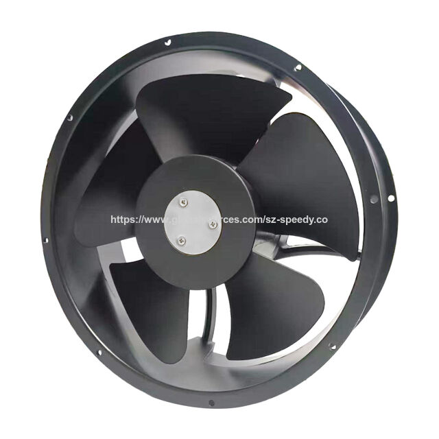 Schneller, hochwertiger, leistungsstarker bürstenloser 220V-240V AC 25489 Lüfter 254*254*89 mm zur Kühlung von elektronischen Geräten