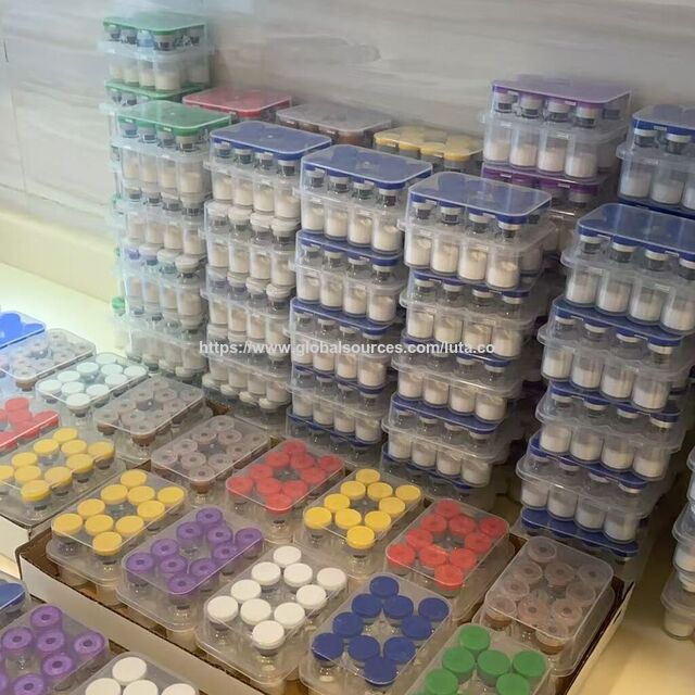 Chinese wholesalers are selling large quantities of peptide powder, freeze-dried powder, whitening peptides, and collagen peptide.