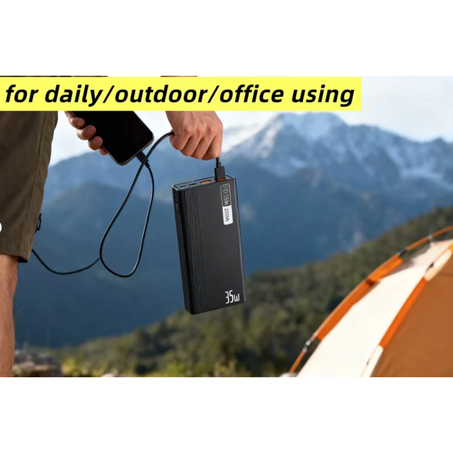Power Bank de Alta Capacidade 20000mAh OEM/ODM Tendência 2026, Carregamento Rápido de 22.5W para Celulares, Energia de Longa Duração para Viagens/Atividades ao Ar Livre