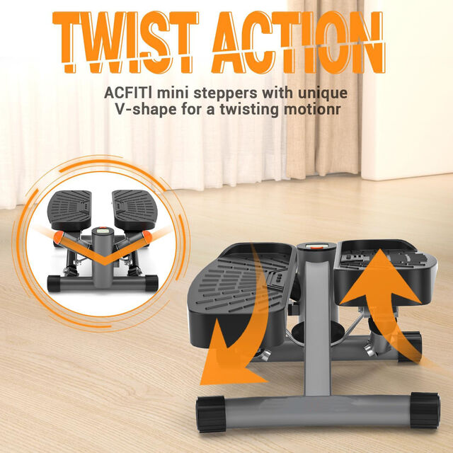 Mini Stepper Ajustable y Duradero para Ejercicios Cardiovasculares en Casa - Equipo de Fitness para Entrenamiento de Escaleras