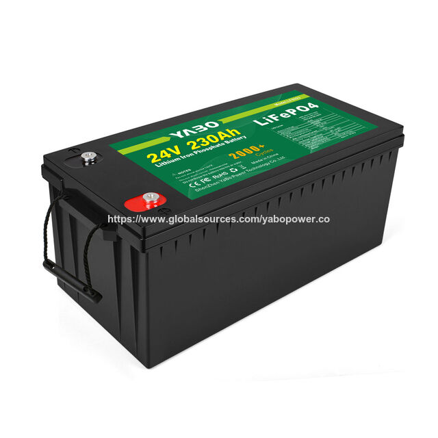 Bateria de Lítio Ferro Fosfato YABO 24V 230Ah: A Energia de Ciclo Profundo Definitiva para Backup de Energia Residencial Completo