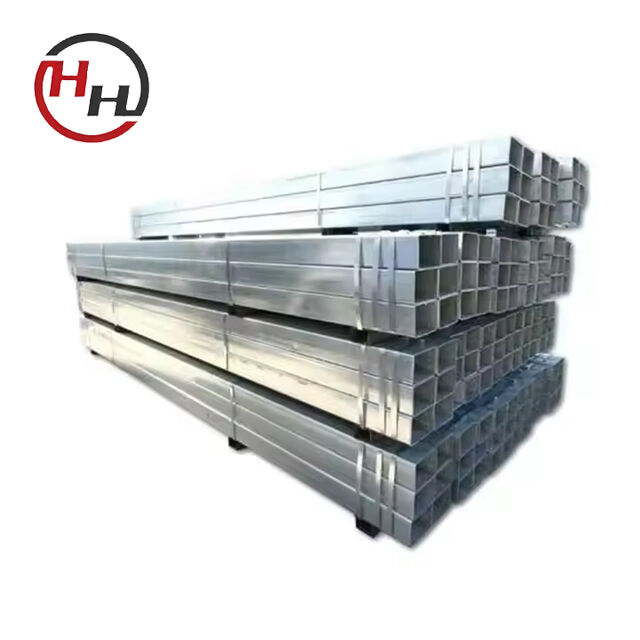 Tubos de aço quadrados laminados a frio/a quente, pré-galvanizados/pintados de preto, venda direta da fábrica no atacado para tubos de perfuração e tubos de caldeira