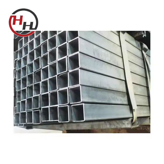 Tubos de aço quadrados laminados a frio/a quente, pré-galvanizados/pintados de preto, venda direta da fábrica no atacado para tubos de perfuração e tubos de caldeira