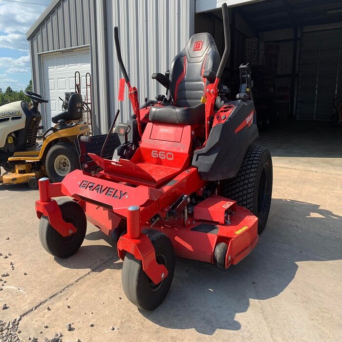 Gravely Lawn Mower With Premium Quality Blades For Effortless