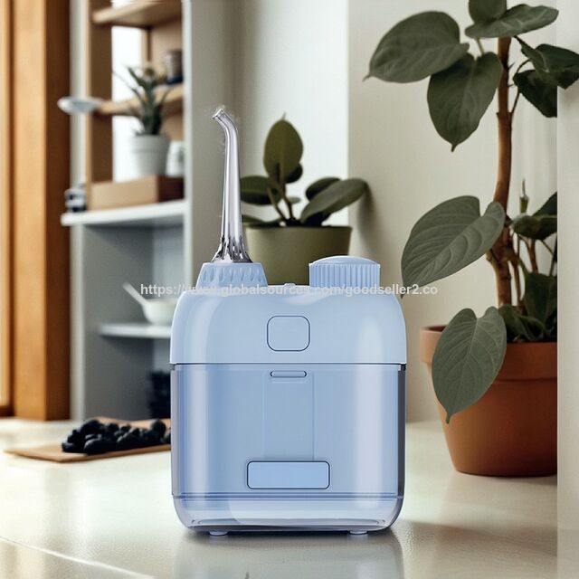 Mini flosser air portabel untuk kebersihan mulut, irigator gigi elektrik rumah tangga untuk menghilangkan karang gigi
