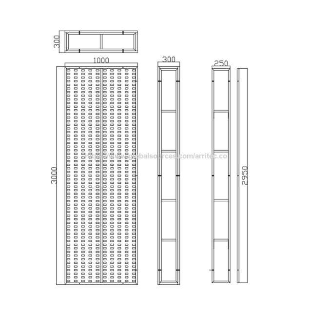 Wholesale Ceramic Tile Stone Exhibition Display Stand Shelf Marble Slab Display Rack Holder