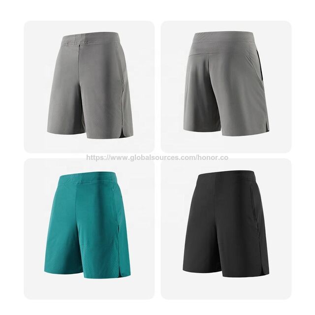 Shorts de sport pour hommes, adaptés à l'entraînement en extérieur et à la salle de sport - Shorts de course respirants en maille pour activités sportives