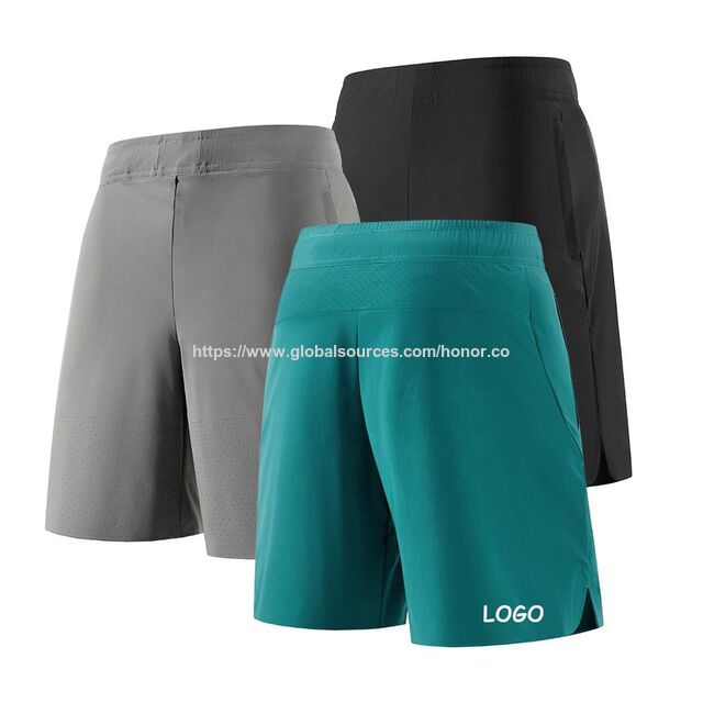 Shorts de sport pour hommes, adaptés à l'entraînement en extérieur et à la salle de sport - Shorts de course respirants en maille pour activités sportives