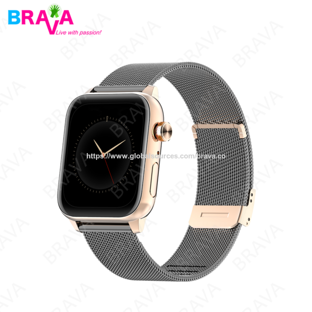 Relojes de Moda Premium de Alta Gama OEM, Relojes Impermeables IP68 con Pantalla AMOLED, Montaje de una Sola Pieza