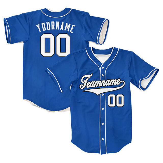 Camiseta de beisebol masculina de malha, lisa, com design de bordado personalizado e estilo de botão para softball