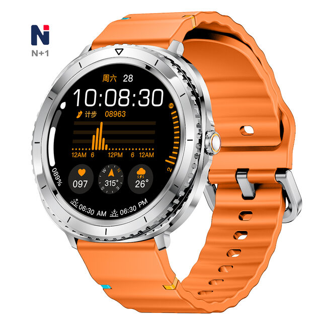 ساعة ذكية خاصة طراز 2026، بحافة دوارة، فائقة النحافة 6.8 مم، شاشة AMOLED، reloj intenigente NWZ14، ساعة ذكية لهواتف سامسونج
