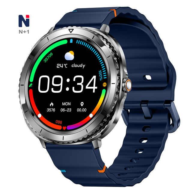 ساعة ذكية خاصة طراز 2026، بحافة دوارة، فائقة النحافة 6.8 مم، شاشة AMOLED، reloj intenigente NWZ14، ساعة ذكية لهواتف سامسونج