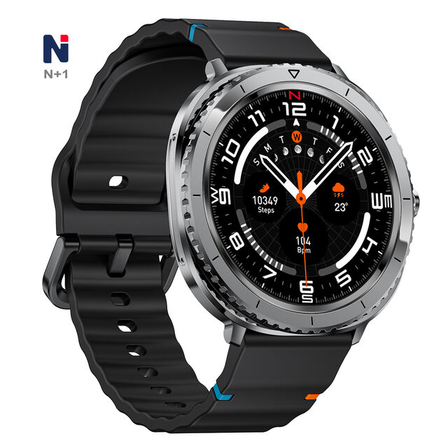 ساعة ذكية خاصة طراز 2026، بحافة دوارة، فائقة النحافة 6.8 مم، شاشة AMOLED، reloj intenigente NWZ14، ساعة ذكية لهواتف سامسونج