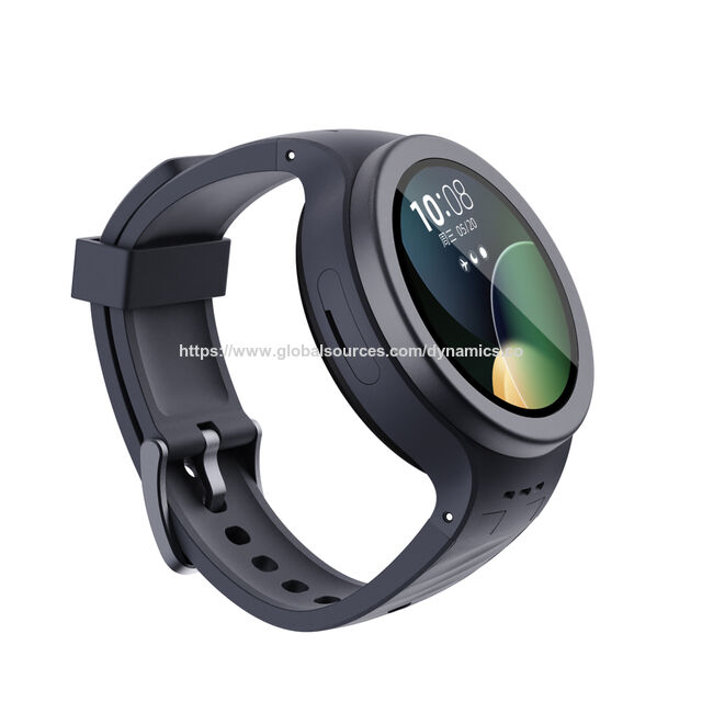 Medical Alert Round Smart Watch For Seniors | Fall Detection