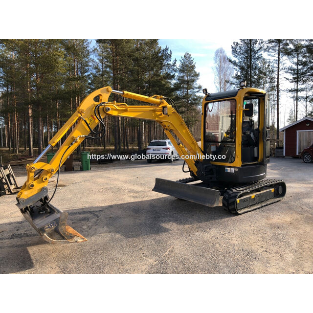 Mini-Raupenbagger YC35SR, 3 Tonnen, zum Fabrikpreis auf Lager zu verkaufen