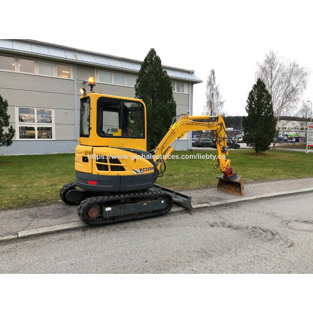 Mini-Raupenbagger YC35SR, 3 Tonnen, zum Fabrikpreis auf Lager zu verkaufen