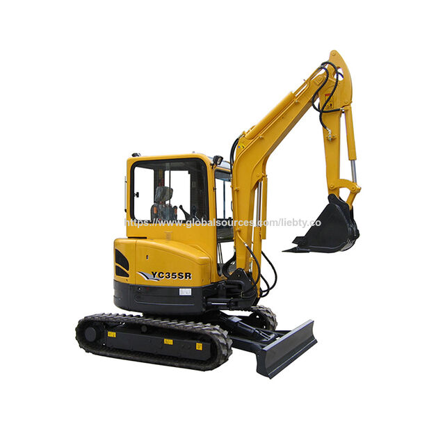 Mini-Raupenbagger YC35SR, 3 Tonnen, zum Fabrikpreis auf Lager zu verkaufen