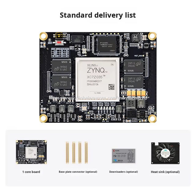 Carte de développement FPGA ZYNQ7035 7045 7100 Série Zynq 7000 Embarquée PCIe