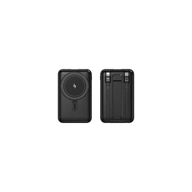 2026 Großhandel OEM/ODM Powerbank mit individuellem Logo, Taschenformat, 10000 mAh, kabellos magnetisch, PD22.5W Schnellladung mit Ladekabeln