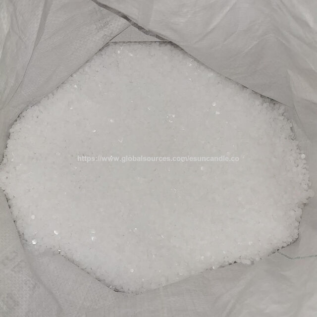 Cire de Paraffine Entièrement Raffinée 58/60 Blanc en Bloc pour la Fabrication de Bougies Parfumées et Applications Cosmétiques