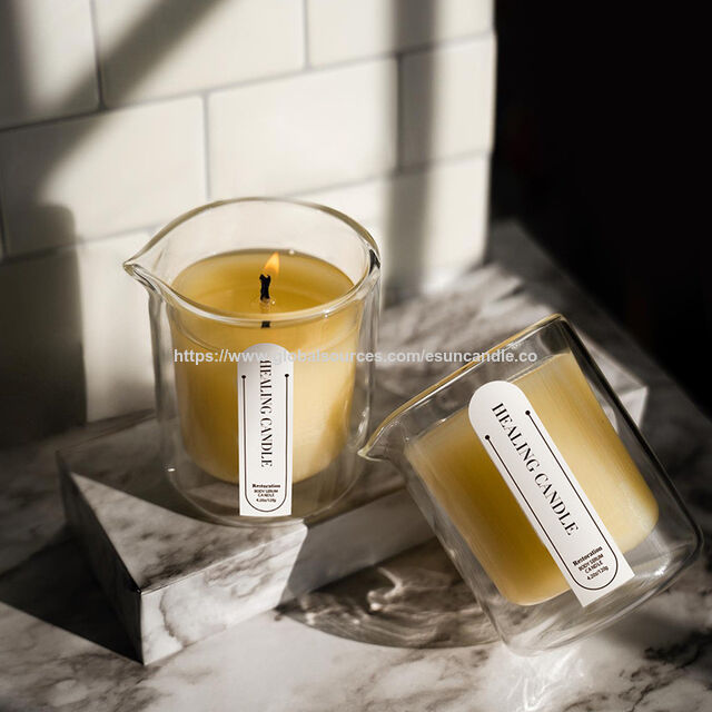 Lokale Lagerheilung Natürliches, rauchfreies Sojawachs Aromatherapie 1oz*6 Ätherisches Öl Massagekerze für SPA