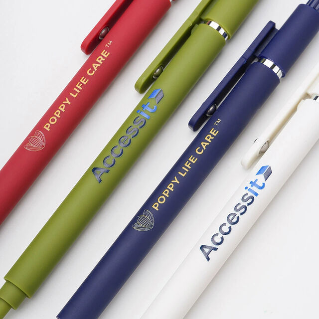 Canetas de Gel Personalizadas para Estudantes Estilo Morandi com Logotipo Personalizável por Atacado - Material de Papelaria com Tinta Preta