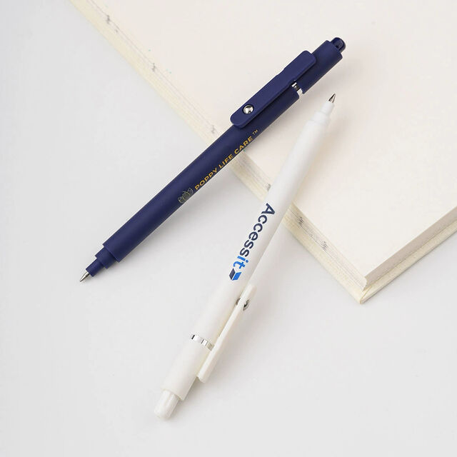 Canetas de Gel Personalizadas para Estudantes Estilo Morandi com Logotipo Personalizável por Atacado - Material de Papelaria com Tinta Preta