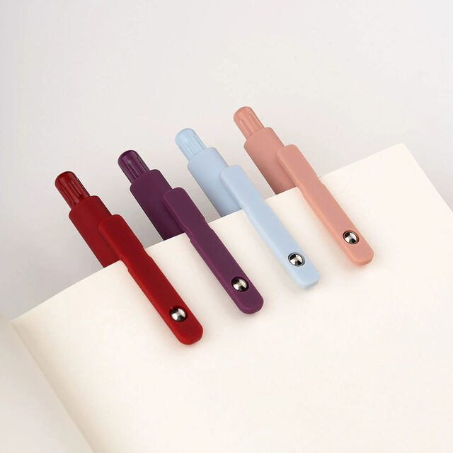 Canetas de Gel Personalizadas para Estudantes Estilo Morandi com Logotipo Personalizável por Atacado - Material de Papelaria com Tinta Preta