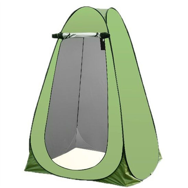 Nouvelle tente de douche et de toilette de camping extérieure personnalisée