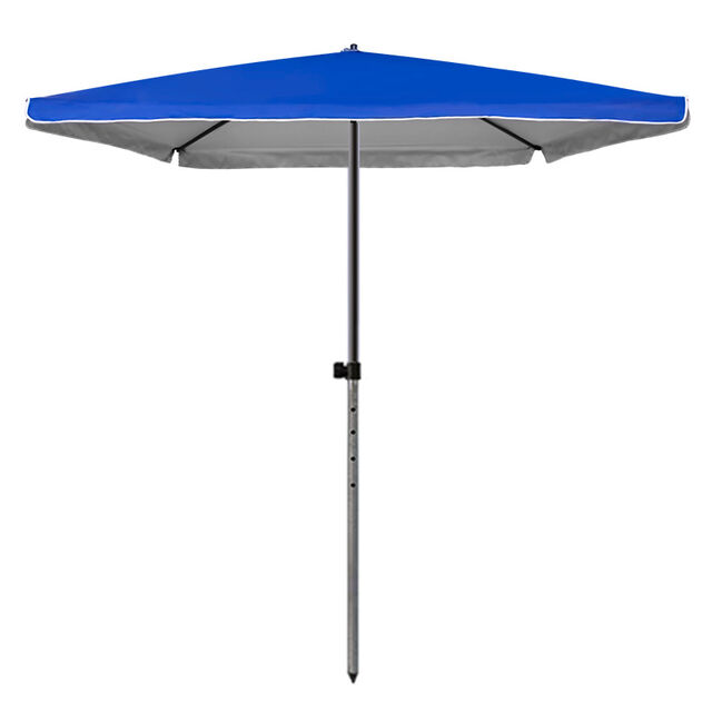 Guarda-Sol de Praia Listrado para Exterior, Guarda-Sol Impermeável para Venda Ambulante na Praia