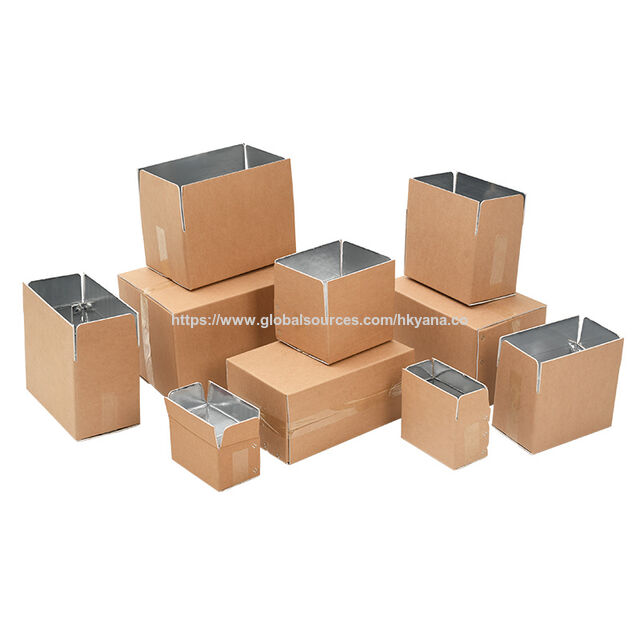 Cajas de cartón corrugado marrón personalizadas para envíos - Embalaje plano a medida