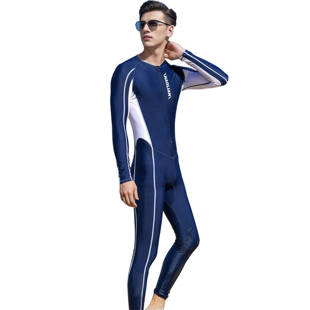 Combinaison de bain une pièce pour hommes, protection solaire, grande taille, manches longues, combinaison de surf, rash guard pour femmes et adolescents, meilleures ventes