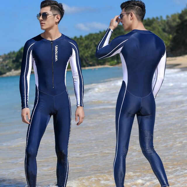 Combinaison de bain une pièce pour hommes, protection solaire, grande taille, manches longues, combinaison de surf, rash guard pour femmes et adolescents, meilleures ventes