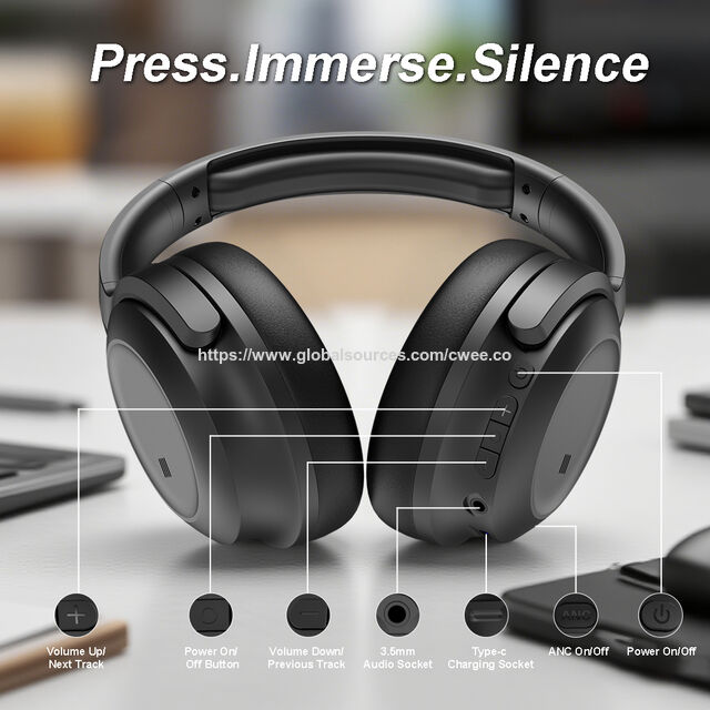 Fones de ouvido Bluetooth sem fio esportivos mais vendidos, fones de ouvido Bluetooth dobráveis com microfone e controle de volume.