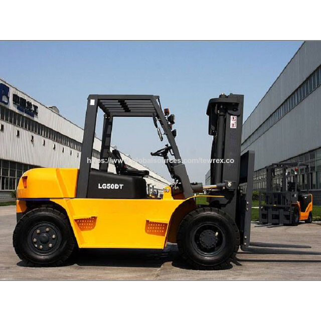 Heißer Verkauf 5 Tonnen LG50DT Teleskopstapler Loader Verbrennungsmotor Gabelstapler für den Gütertransport
