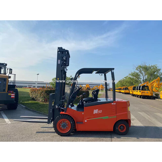 Heißer Verkauf 5 Tonnen LG50DT Teleskopstapler Loader Verbrennungsmotor Gabelstapler für den Gütertransport