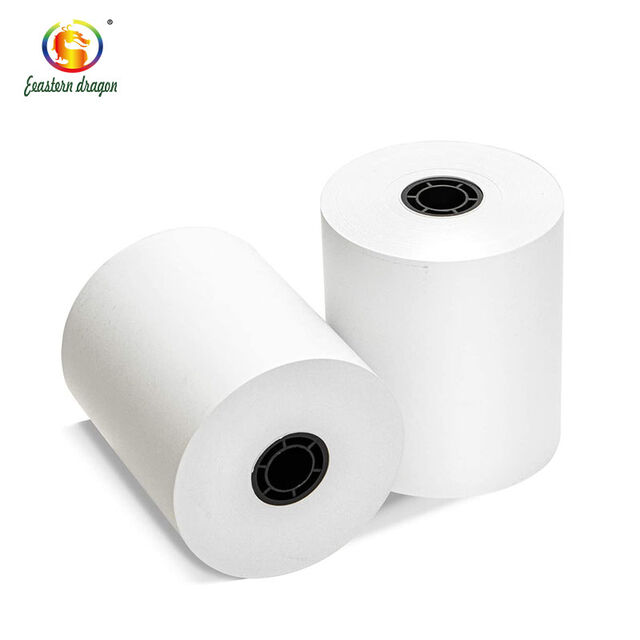 Rouleau de Papier Thermique POS de 80mm de Large, 79mm de Diamètre, Impression Haute Vitesse, Revêtement Anti-Taches, pour le Commerce de Détail